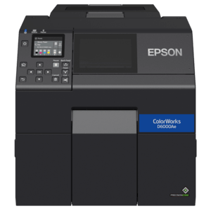 ColorWorks D6000 dye ink, peeler, disp., USB, Ethernet, black