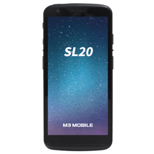 M3 Mobile SL20+, 8-Pin, HD, RAM: 8GB, Flash: 128GB, 2D, SE4710, 14 cm (5.5''), GPS, hot-swap, USB-C, BT (BLE), Wi-Fi, eSIM, 4G, NFC, Android, GMS, ext. bat.