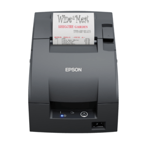 Epson TM-U220IIB, cutter, Ethernet, dark grey