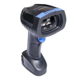 Datalogic PowerScan 9600 RFID, UHF (865 MHz - 868 MHz), BT, 2D, RFID, DC, BT, multi-IF, kit (USB), RB, black, blue