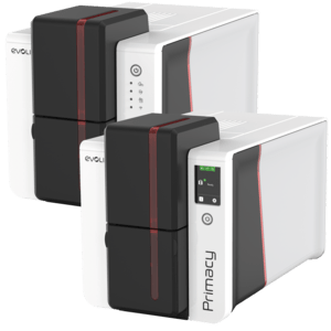 Evolis Primacy 2, dual sided, 12 dots/mm (300 dpi), disp., USB, Ethernet, kit (USB)