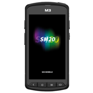 M3 Mobile SM20, 2D, SE4750, 12.7 cm (5''), GPS, USB, BT (5.1), Wi-Fi, 4G, NFC, Android, GMS, RB, black