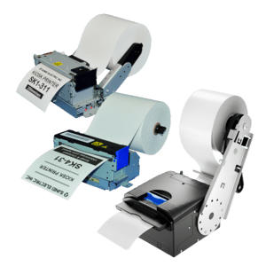 Star Sanei SK5-31UE-LQW-H-SP3, 8 dots/mm (203 dpi), cutter, presenter, USB, Ethernet