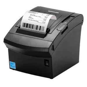 Bixolon SRP-350plusV -kuittitulostin, suoralämpö, Ethernet/USB/RS232, leikkuri, musta