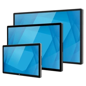 Elo 5554L -kosketusnäyttö, 55", 4K, USB-C, Ethernet, musta