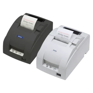 Epson TM-U220A matriisitulostin, leikkuri ja tositekelaus, RS232