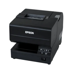 Epson TM-J7700 -monitoimikuittitulostin, leikkuri, arkinsyöttö, USB, Ethernet, valkoinen