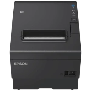 Epson TM-T88VII -kuittitulostin, USB, Ethernet, RS232, musta