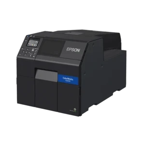 Epson ColorWorks C6000 -väritarratulostin, 112 mm, leikkuri, Ethernet, USB, musta