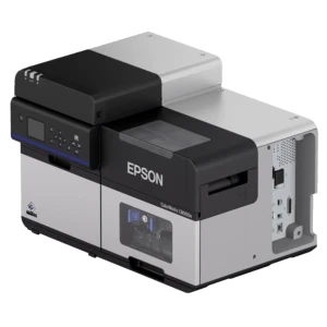 Epson ColorWorks C8000e -värikkäätarratulostin, matta musta, leikkuri, USB, Ethernet