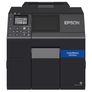 Epson ColorWorks D6000 -värikäs tarratulostin, leikkuri, USB, Ethernet, musta