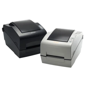 Bixolon SLP-TX400 -tarratulostin, lämpösiirto, 203 dpi, Ethernet, tummanharmaa