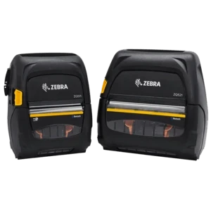 Zebra ZQ521 -mobiilitulostin, linerless, BT, Wi-Fi, näyttö