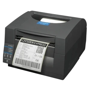 Citizen CL-S521II label printer, 203 dpi, 104 mm, USB and RS232