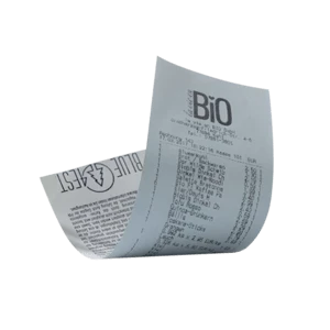 Blue4est Receipt Roll 80 × 80 mm – 20 Rolls, Bisphenol-free Thermal (80 mm receipt printers)