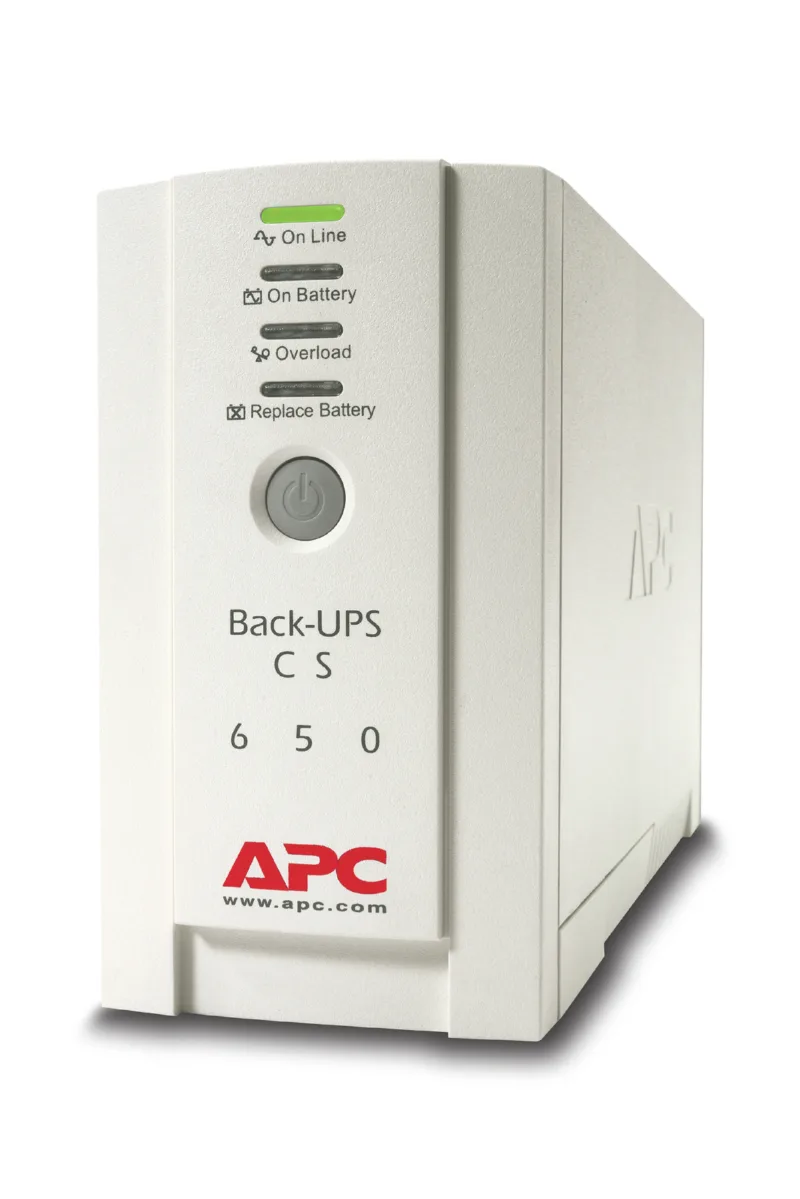 APC Back-UPS CS BK650EI -UPS, 650 VA / 400 W, 4 × IEC C13, kuva 1
