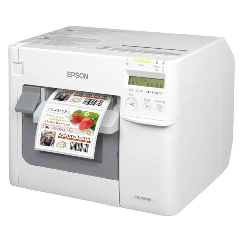 Epson ColorWorks C3500 colour label printer, white