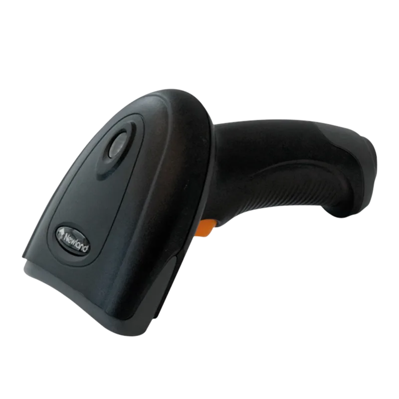 Newland HR11 Aringa barcode scanner from the left, black