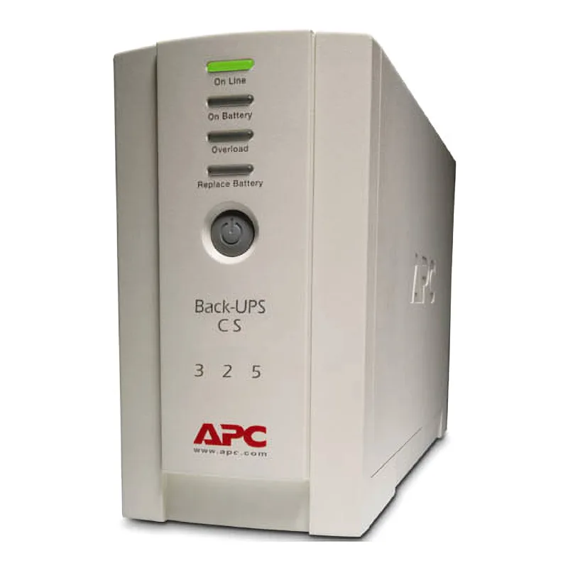 APC Back-UPS CS 325 -UPS-varavirtalaite, 350 VA / 210 W, 4 lähtöä, kuva 1