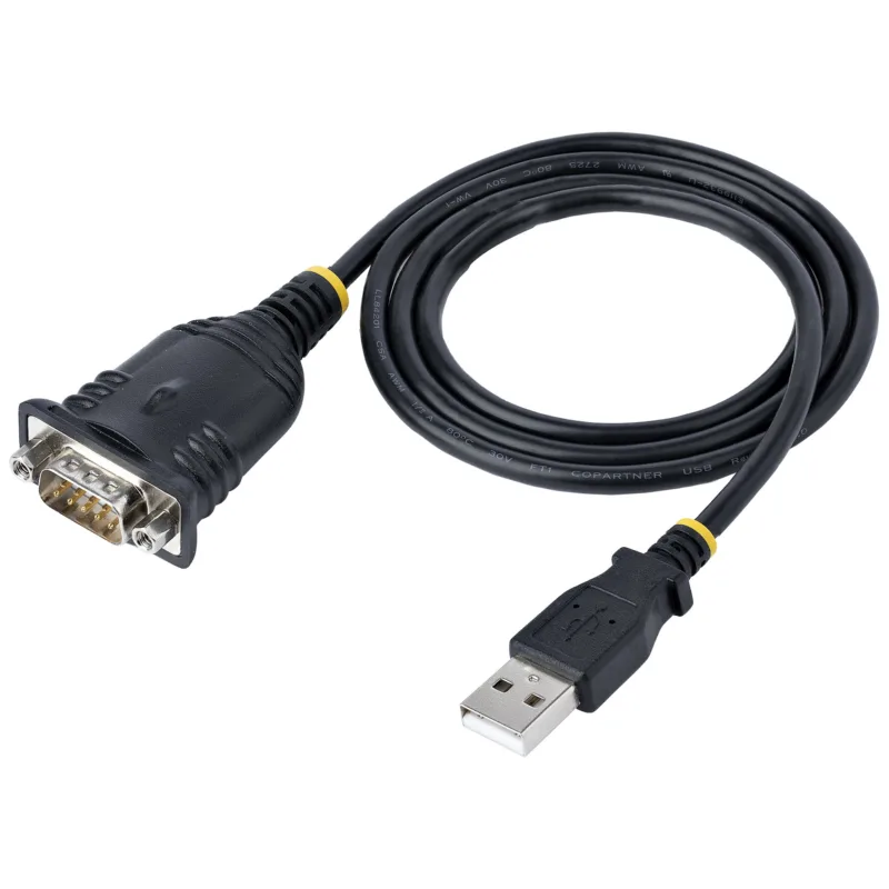 StarTech 1P3FP-USB-SERIAL -sarjaporttikaapeli, USB-A – RS232 (DB9 uros), 1 m, musta, kuva 4