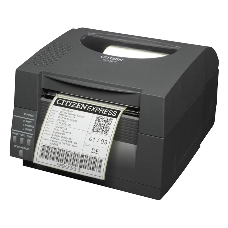 Citizen CL-S521II label printer, black