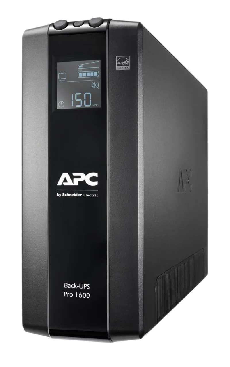 APC Back-UPS Pro BR1600MI -UPS, 1600 VA / 960 W, 8 × IEC C13, LCD, kuva 1