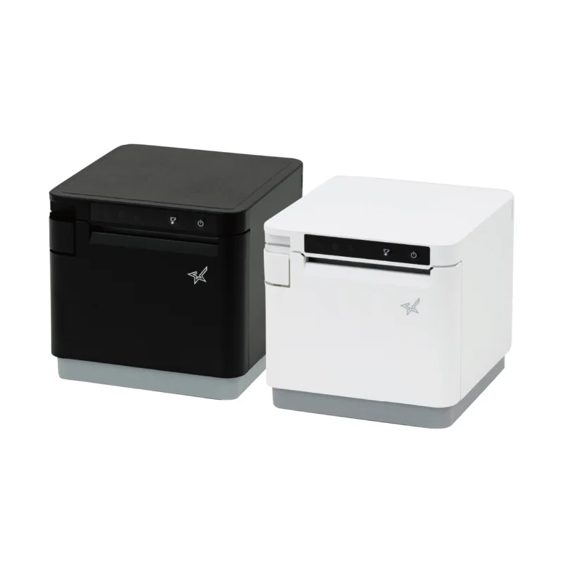 Star mC-Print3 receipt printer, front three-quarter view