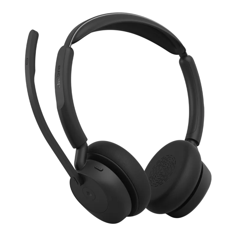 Jabra Evolve3 45 MS Stereo -langaton kuulokemikrofoni, ANC, Link 390 USB-C -sovitin, Microsoft Teams, kuva 3