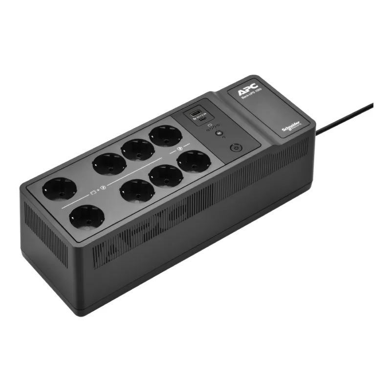 APC Back-UPS BE1050G2-GR -UPS, 1050 VA / 600 W, 8 × Schuko, USB-A/C, kuva 1