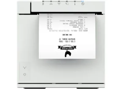 Epson TM-m30III receipt printer, USB-C, Bluetooth, Ethernet and Wi-Fi, white, image 3