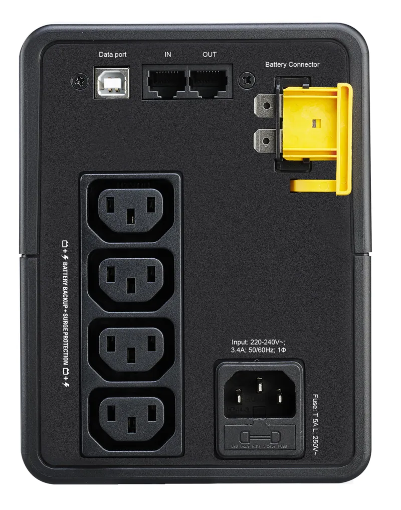 APC Back-UPS BX750MI -UPS, 750 VA / 410 W, 4 × IEC C13, AVR, kuva 2