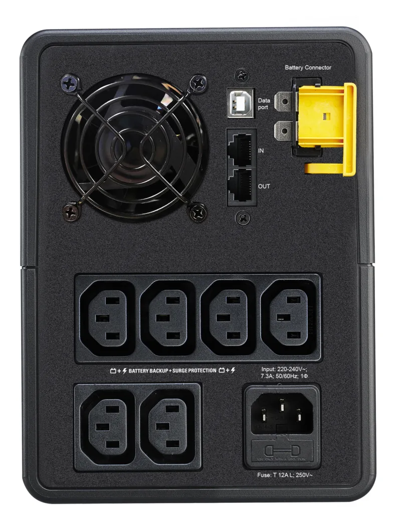 APC Back-UPS BX1600MI UPS, 1600 VA / 900 W, 6 × IEC C13, AVR, image 2