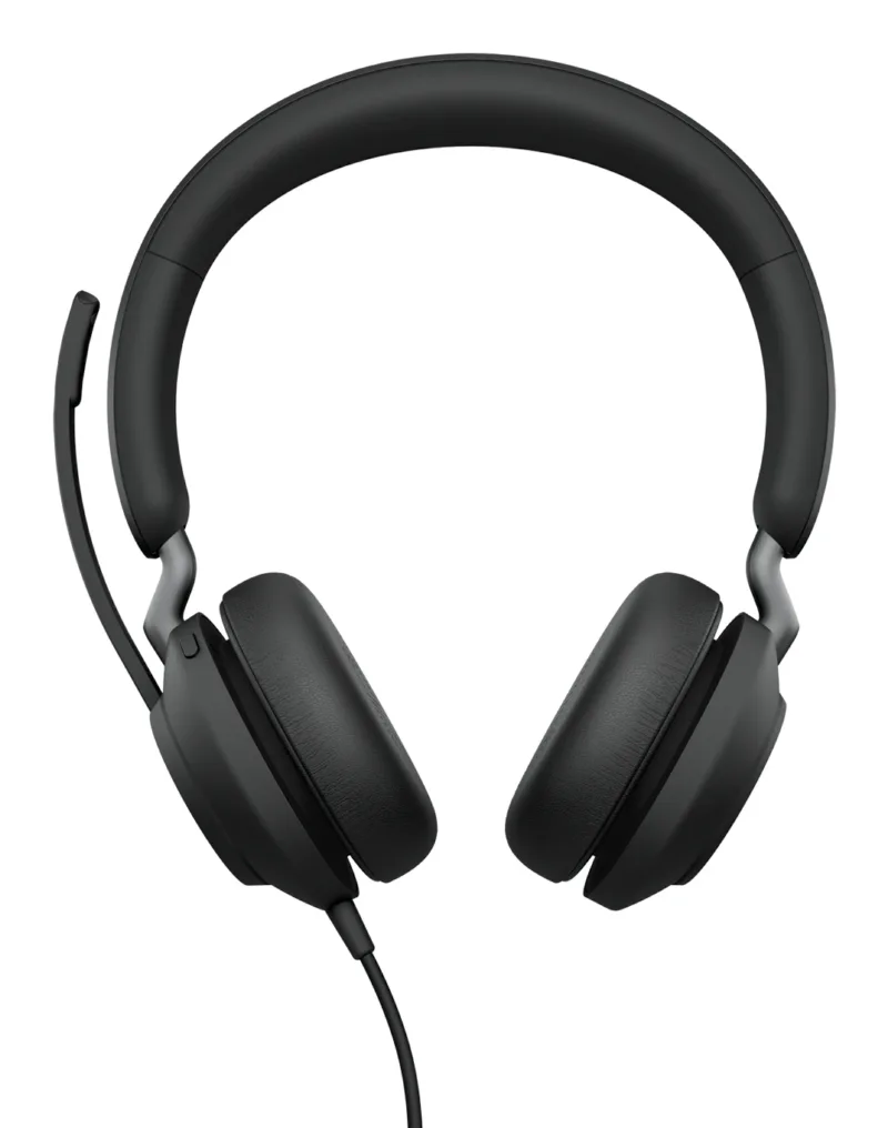 Jabra Evolve2 40 SE MS Stereo Headset, USB-C/USB-A, image 1