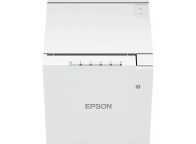 Epson TM-m30III receipt printer, USB-C, Bluetooth, Ethernet and Wi-Fi, white, image 4