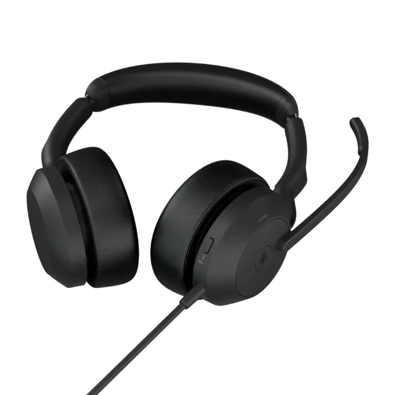 Jabra Evolve2 50 MS Stereo -kuulokemikrofoni, aktiivinen melunvaimennus, USB-C ja USB-A, Bluetooth, Microsoft Teams, kuva 2