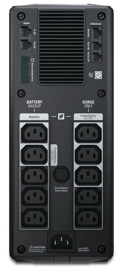 APC Back-UPS Pro BR1500GI, 1500 VA / 865 W, 10 × IEC, image 2