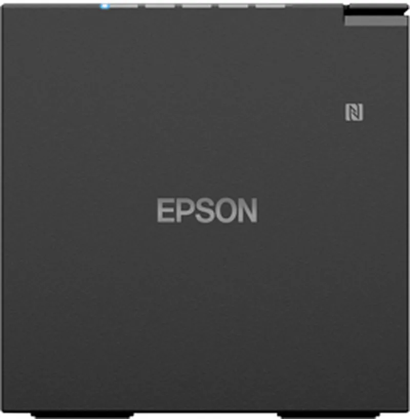 Epson TM-m30III black receipt printer, front