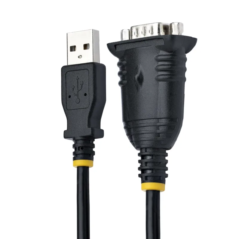 StarTech 1P3FP-USB-SERIAL -sarjaporttikaapeli, USB-A – RS232 (DB9 uros), 1 m, musta, kuva 2