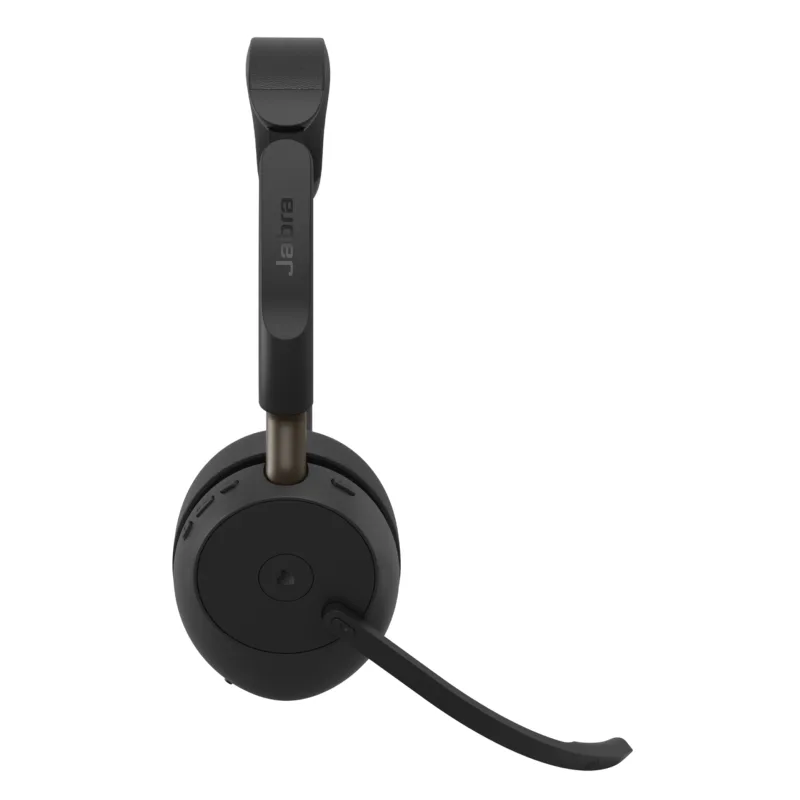 Jabra Evolve3 65 MS Stereo -langaton kuulokemikrofoni, ANC, Link 390 USB-A -sovitin, ilman latausjalustaa, Microsoft Teams, kuva 5