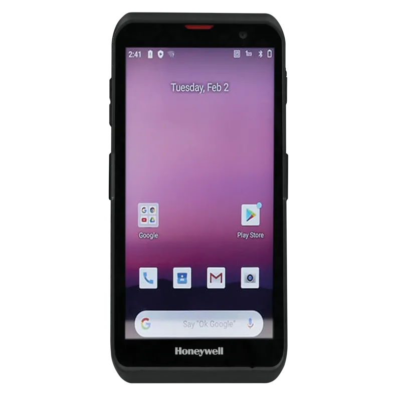 Honeywell ScanPal EDA52 handheld computer from the front, touchscreen