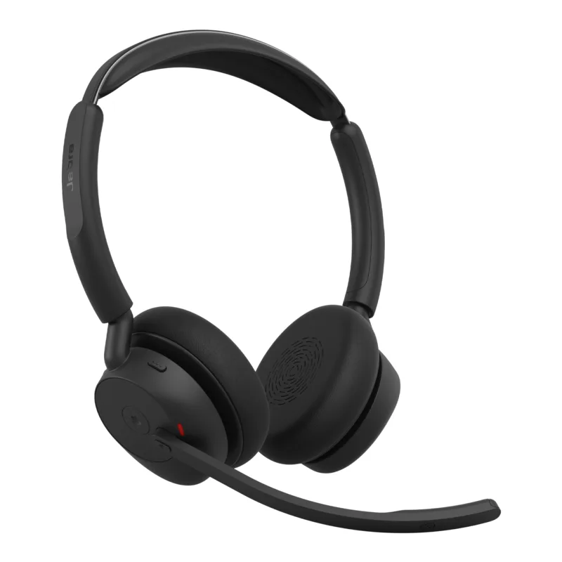 Jabra Evolve3 45 MS Stereo wireless headset, ANC, Link 390 USB-C adapter, Microsoft Teams, image 1