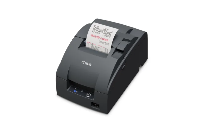 Epson TM-U220II tyyppi D vasemmalta, kuitti